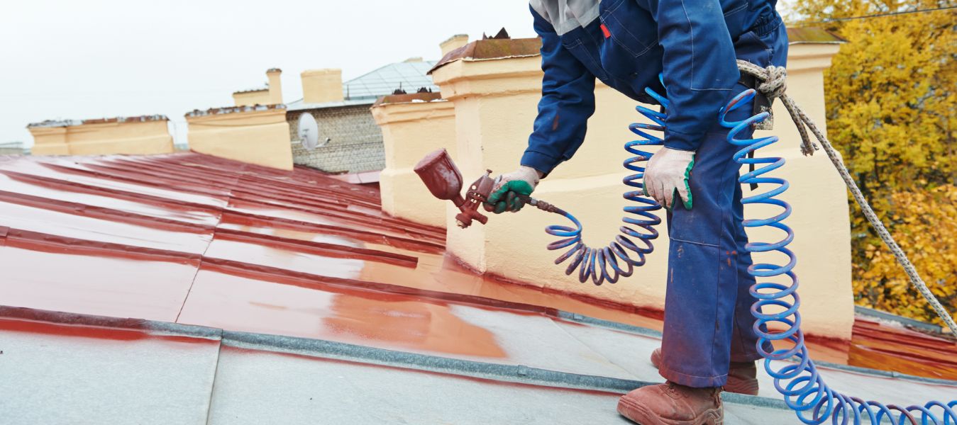 roof painting cost